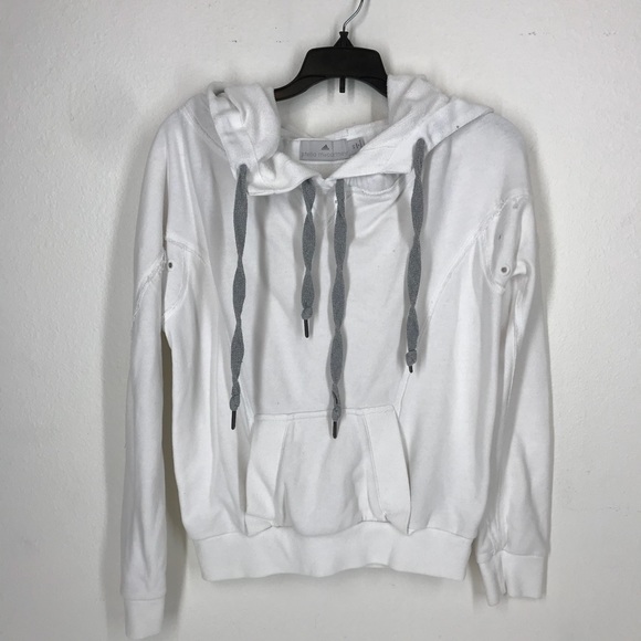 Adidas by Stella McCartney Jackets & Blazers - Adidas Stella McCartney white hoodie sz XS